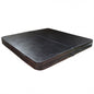 Cover 2300 x 2300mm, Radius 7 Inch, Thickness 100mm-70mm, Skirt 7 Inch - Black Vinyl 007