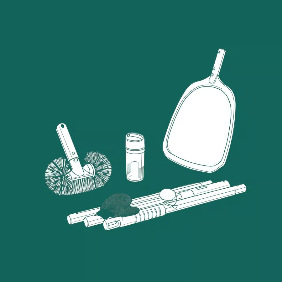 Hot Tub & Swim Spa Maintenance 6-Piece Kit
