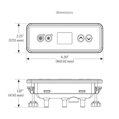 Gecko Topside Control Panel - in.k300 2OP