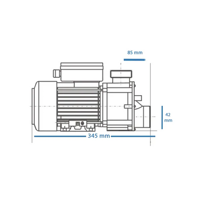 LX Circ / Whirlpool Pump - DH1 - 1HP