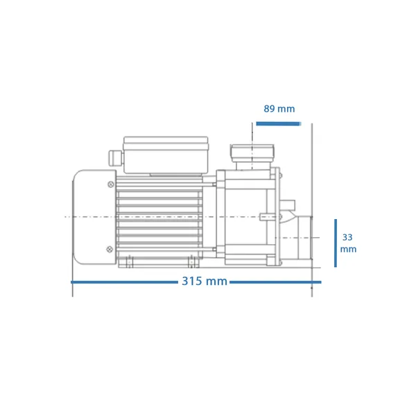 LX Circ / Whirlpool Pump - JA50 - ½HP