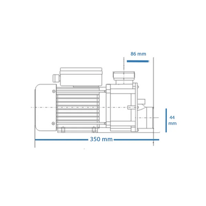 LX Circ / Whirlpool Pump - JA75 - 0.75HP